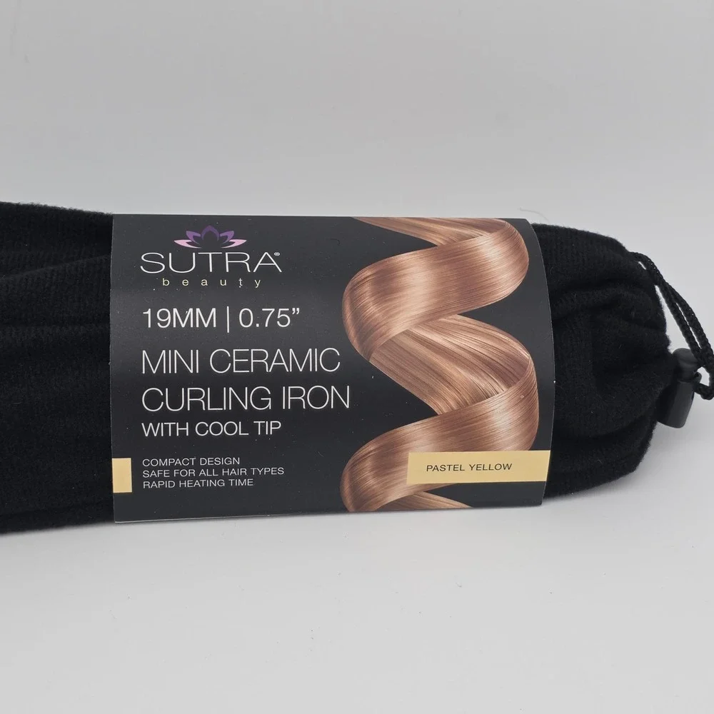 Sutra Beauty Mini Ceramic Curling Iron 0.75